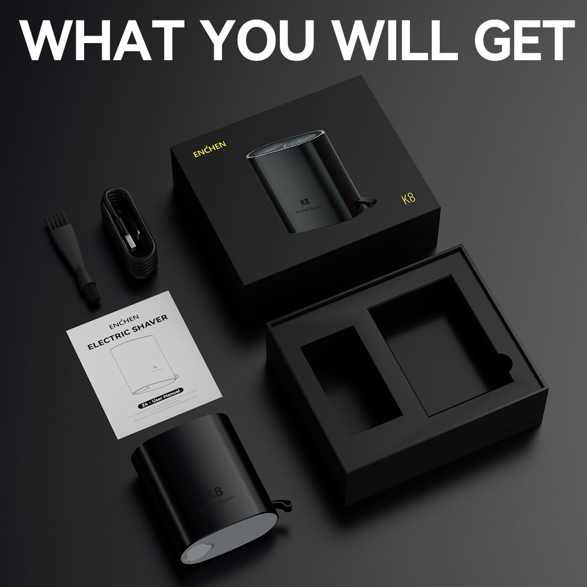 K8 Professional Electric Shaver for Men