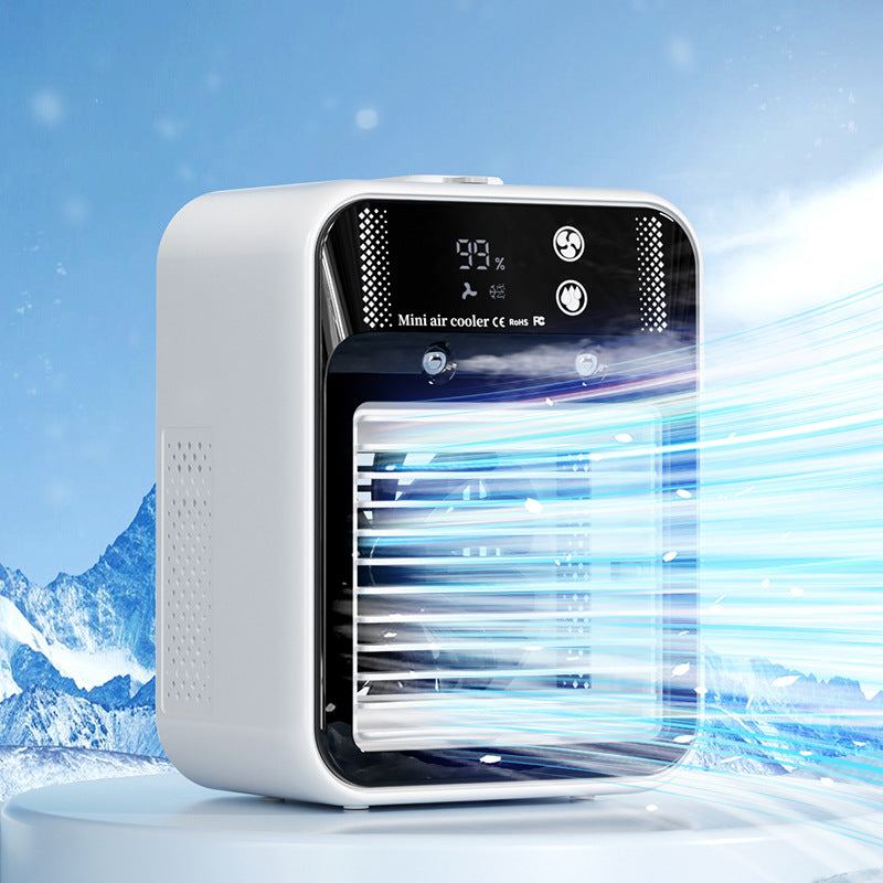 Portable Air Cooler Fan with Water Cooling Technology