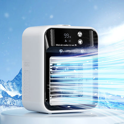 Portable Air Cooler Fan with Water Cooling Technology