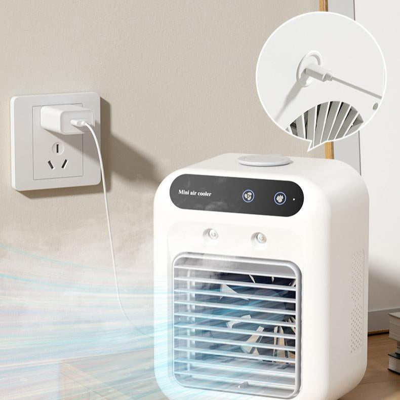 Portable Air Cooler Fan with Water Cooling Technology
