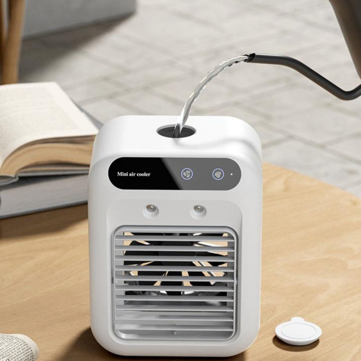 Portable Air Cooler Fan with Water Cooling Technology